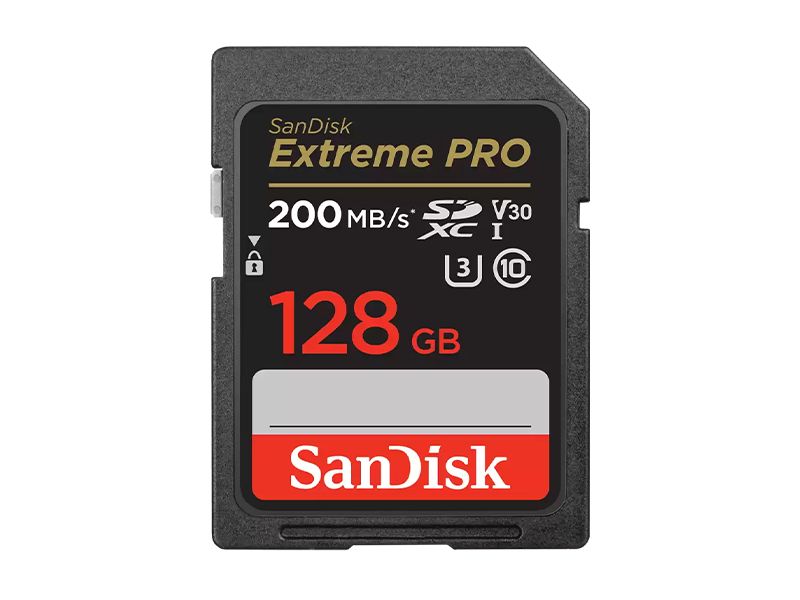Sandisk Extreme Pro SDXC UHS-1 SD 128GB 200MB/s