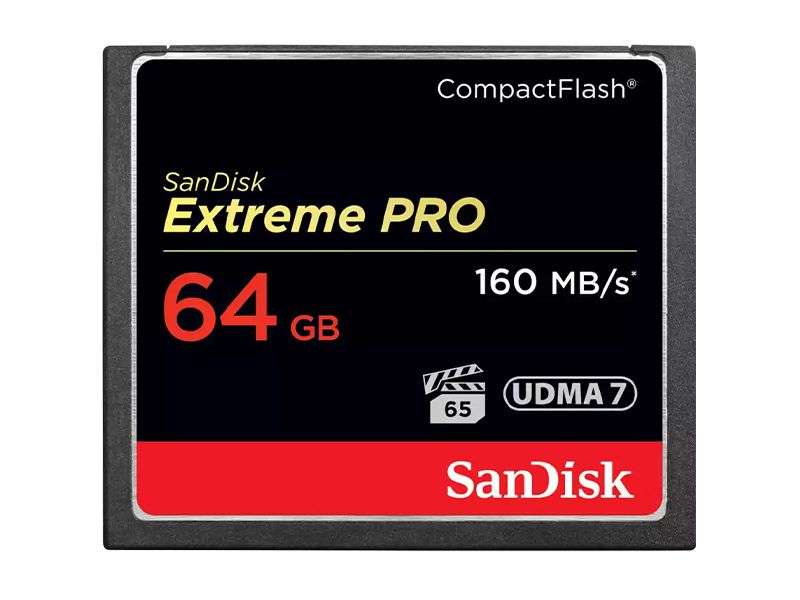 Sandisk Extreme Pro 64GB Compact Flash 160MB/s UDMA 7