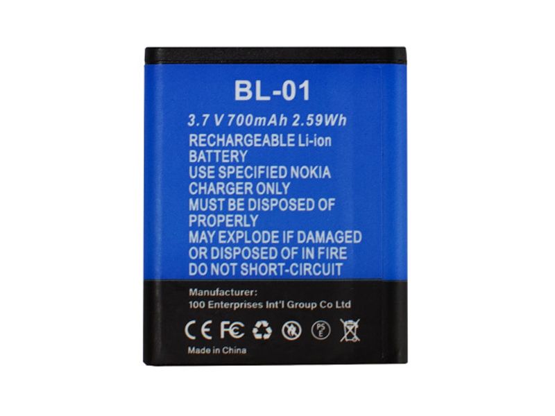 Yashica Li-ion Battery 3.7V / 700mAh (BL-01) for DigiMate 100