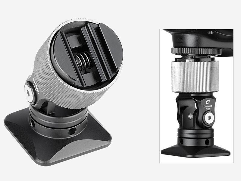 Leofoto FA09 Tripod Flash Adapter with Pan Tilt LCE