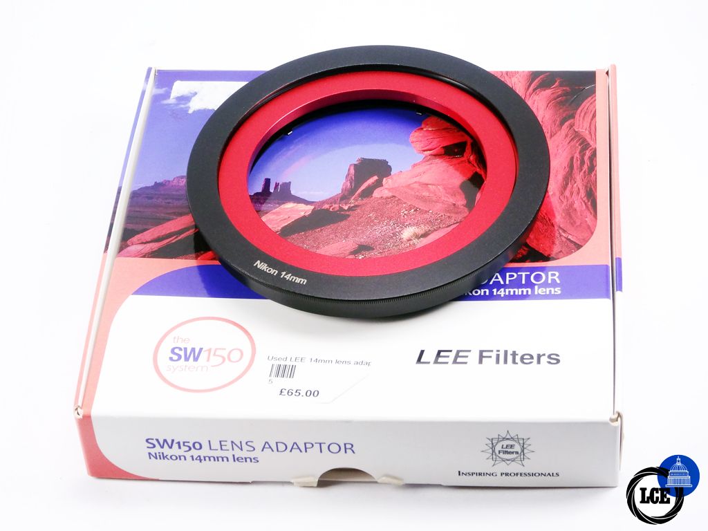 LEE Filters SW150 Lens Adapter for Nikon 14mm Lens - (Nikon AF 14mm F2.8 D ED)