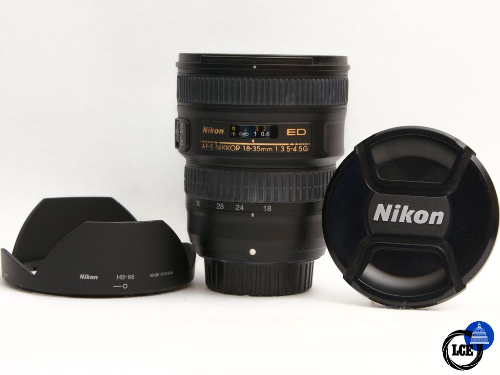 Used Nikon AF-S 18-35mm F3.5-4.5 G ED| London Camera Exchange ...