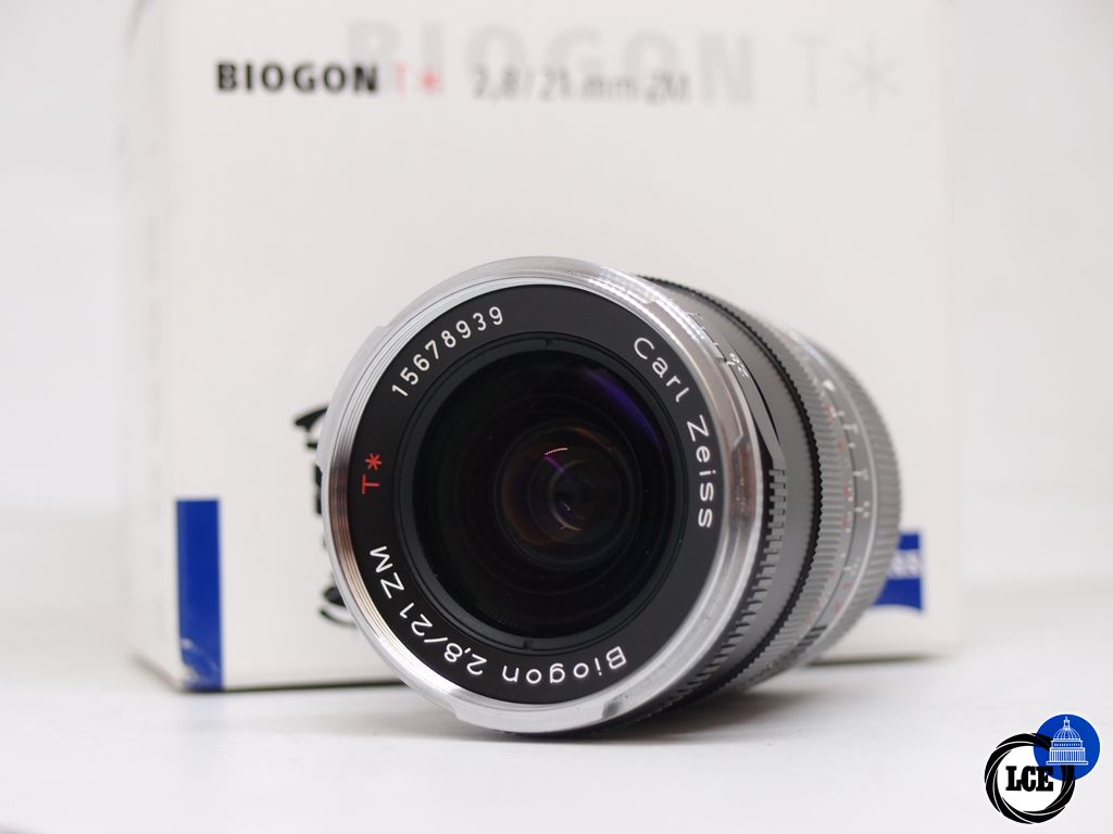 Zeiss Biogon 21mm f2.8 fits Leica M 