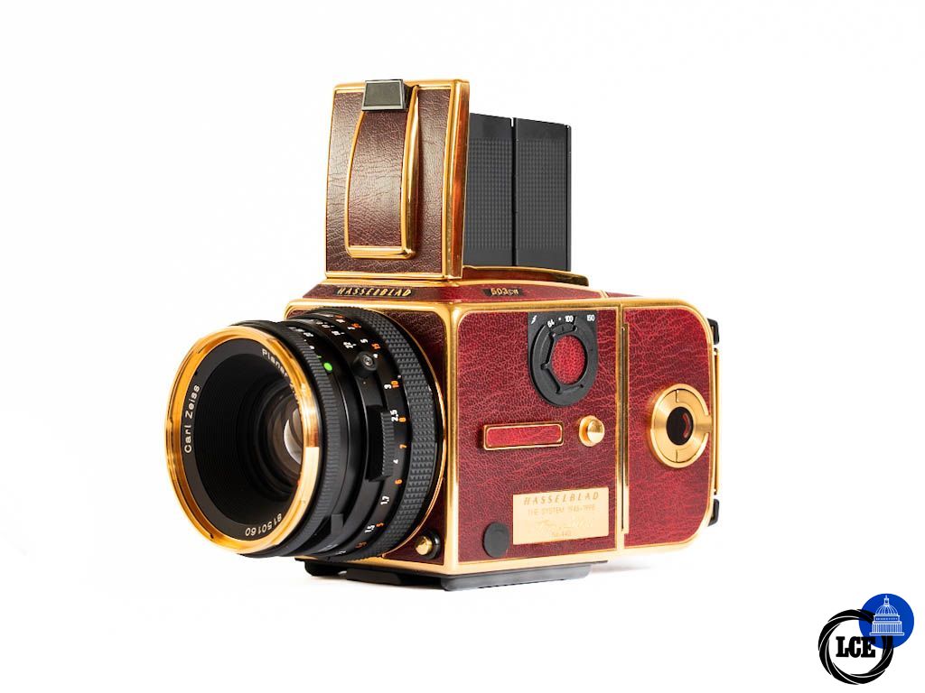 Hasselblad 503CW Gold Supreme + Plannar 2.8/80 50th Anniversary Edition *Boxed Complete* *FURTHER REDUCTIONS*