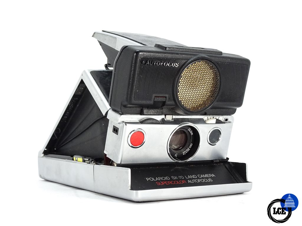 Polaroid SX-70 Land Camera Supercolour Autofocus *BROKEN AF FOCUS*