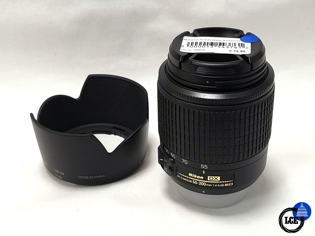 Nikon AF-S 55-200mm f4-5.6 G ED DX