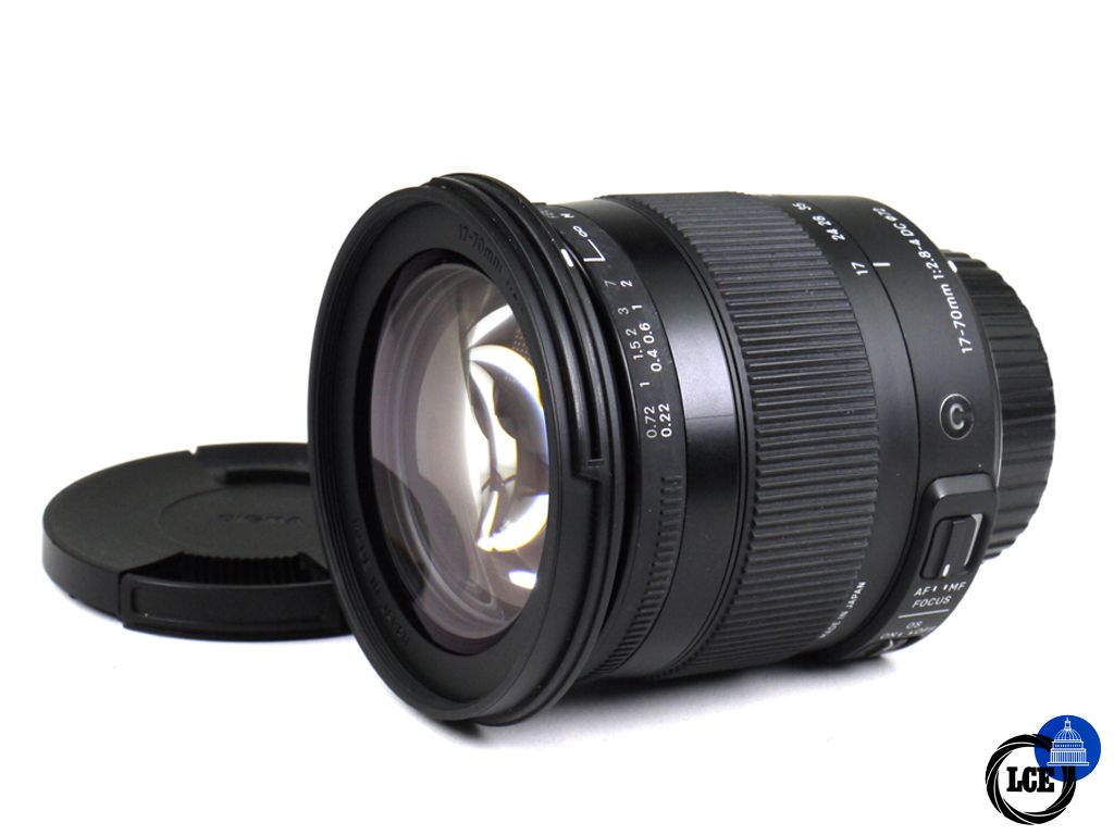 Sigma DC 17-70mm f/2.8-4 OS HSM - Contemporary - Nikon AF-S Fitting
