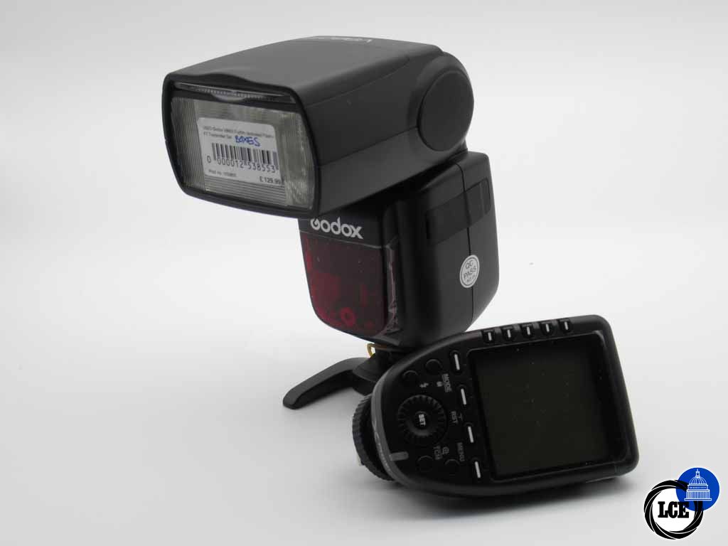 Godox V860II Fujifilm dedicated flash + X-Pro FT Transmitter Set (Boxed)