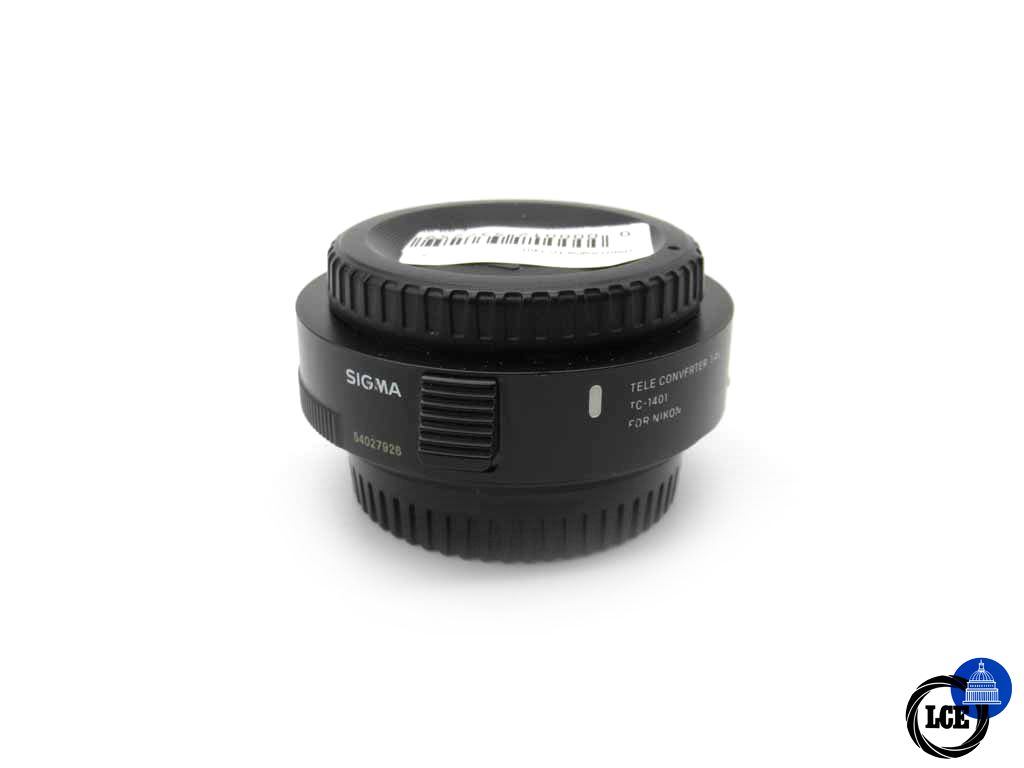 Sigma TC-1401 1.4x Tele-Converter (Nikon fit)