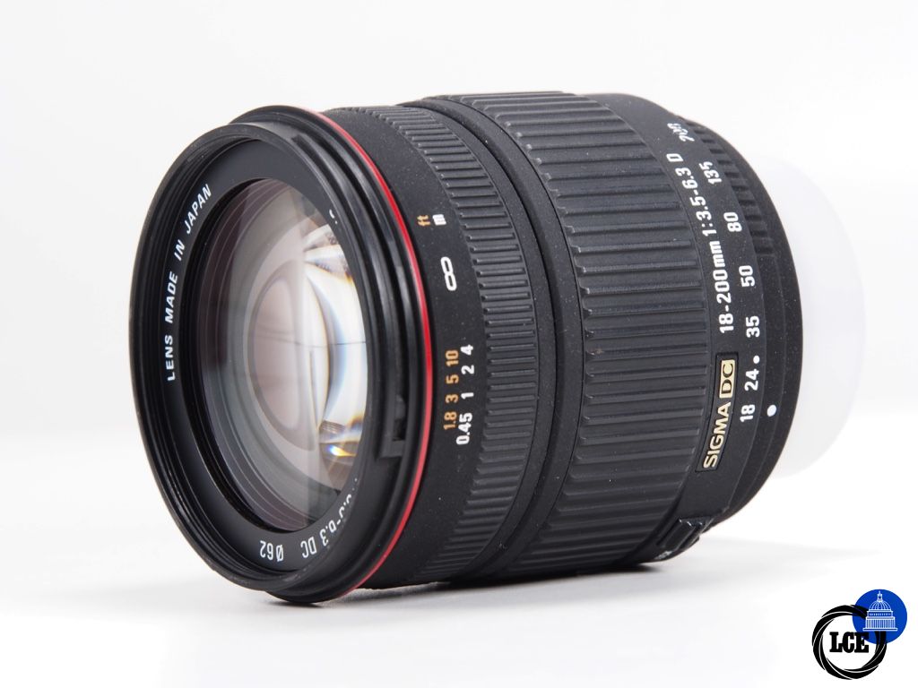 Sigma 18-200mm F3.5-6.3 D Nikon fit