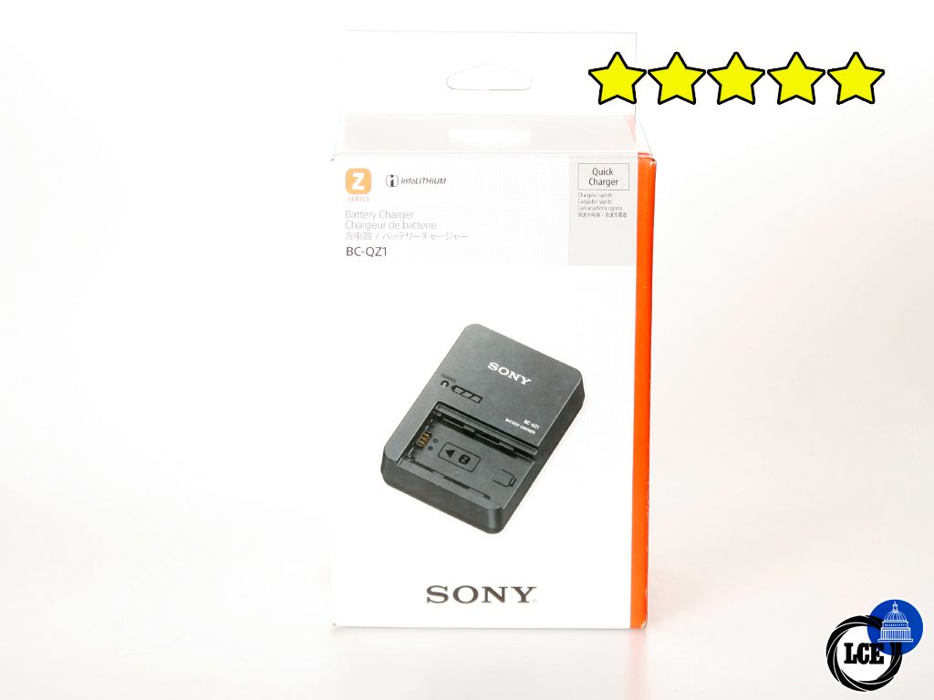 Sony BC-QZ1 Quick Battery Charger for 'Z' Type Batteries (BOXED)