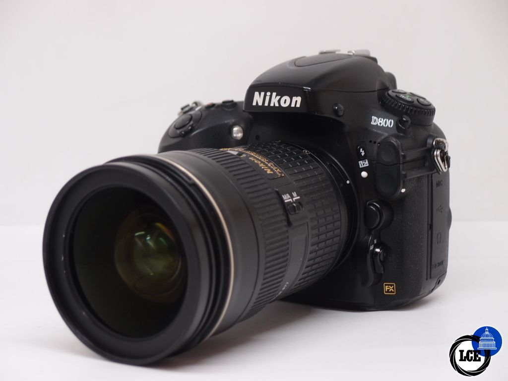 Nikon D800 body, 24-70 f2.8, 70-200 MK1