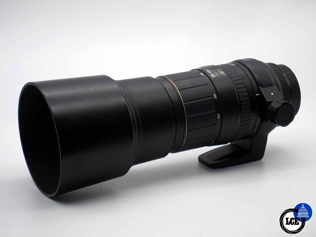 Sigma 135-400mm APO Nikon-AF fit (Inc Box, Case & Hood, No Built-In Focus Motor)