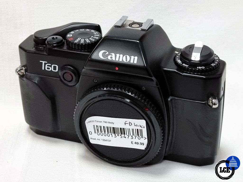 Canon T60 - Film SLR Body