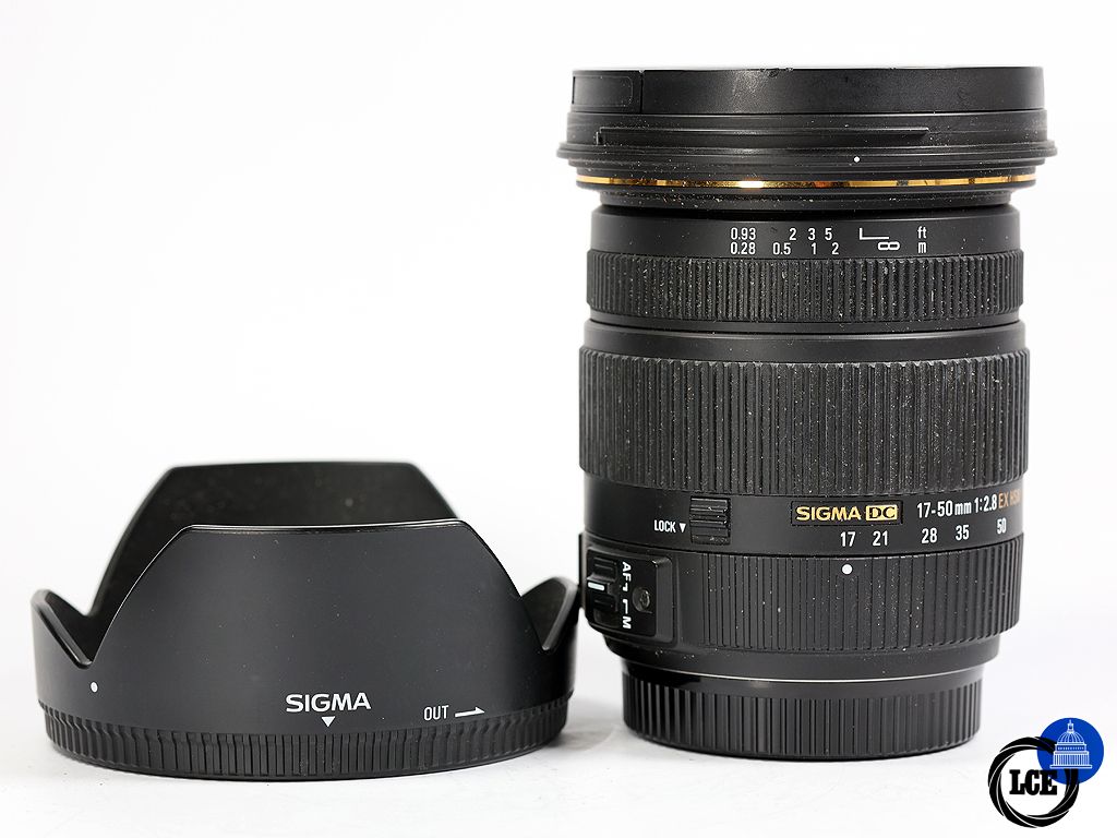 Sigma 17-50mm f/2.8 EX HSM A MOUNT