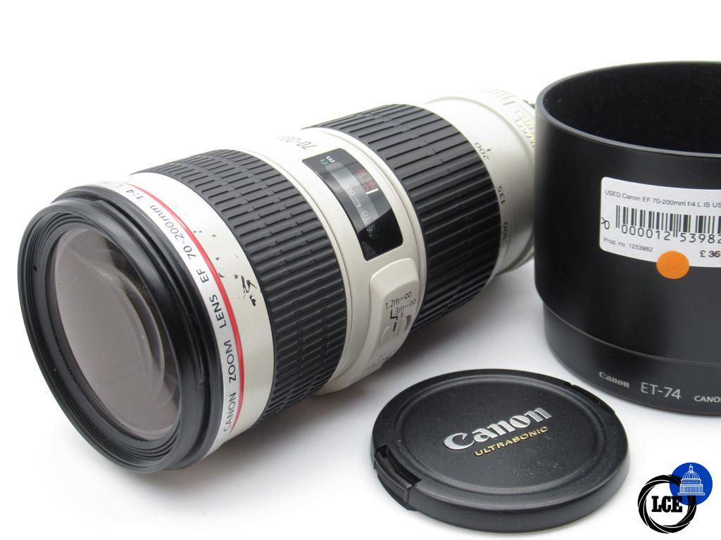 Canon EF 70-200mm f/4 L IS USM	