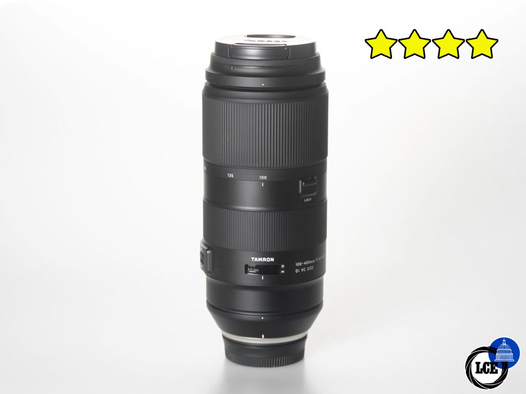 Tamron 100-400mm F/4.5-6.3 Di VC USD - Nikon FX Fit (BOXED with Hood)