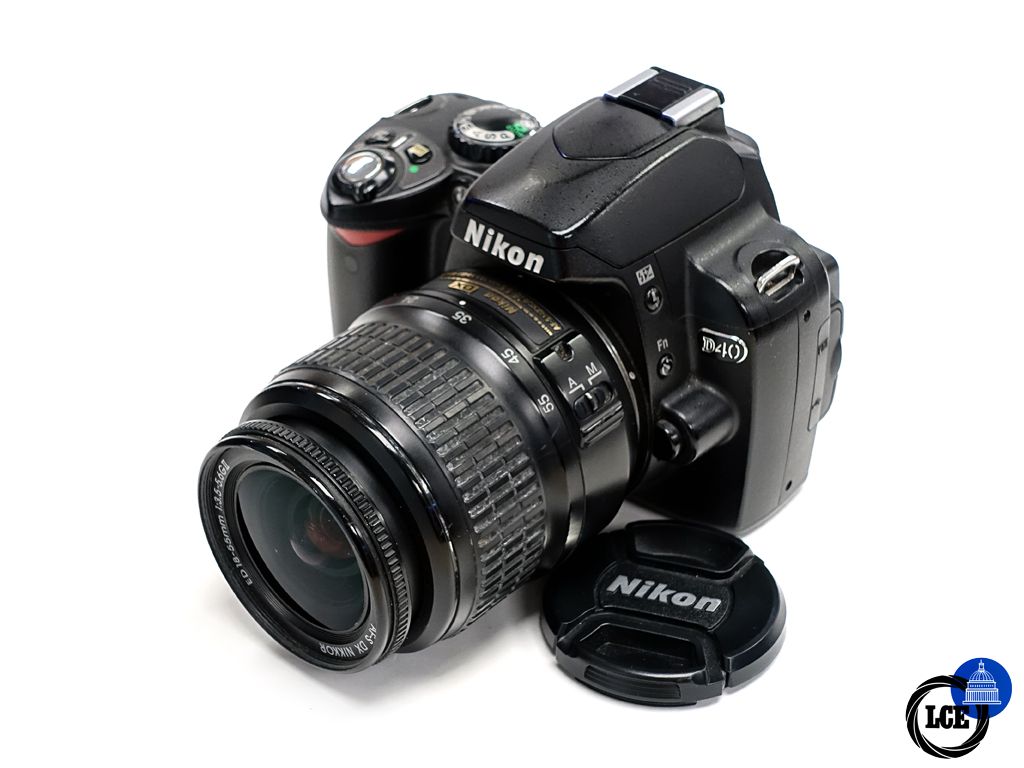 Nikon D40 + 18-55mm f3.5-5.6G II ED