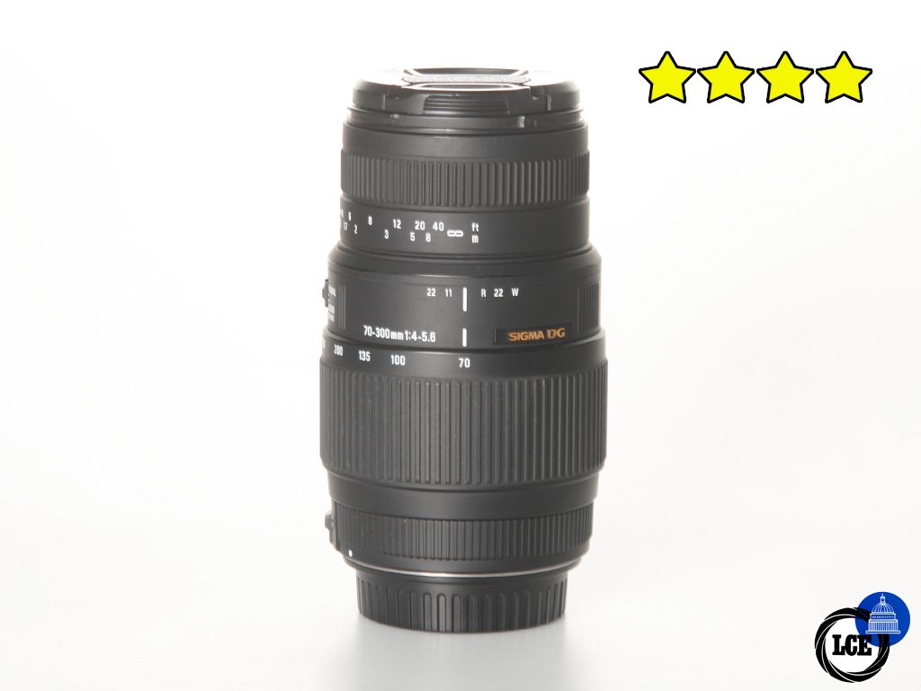 Sigma 70-300mm f4-5.6APO DG Macro - Canon Fit (BOXED with Case)