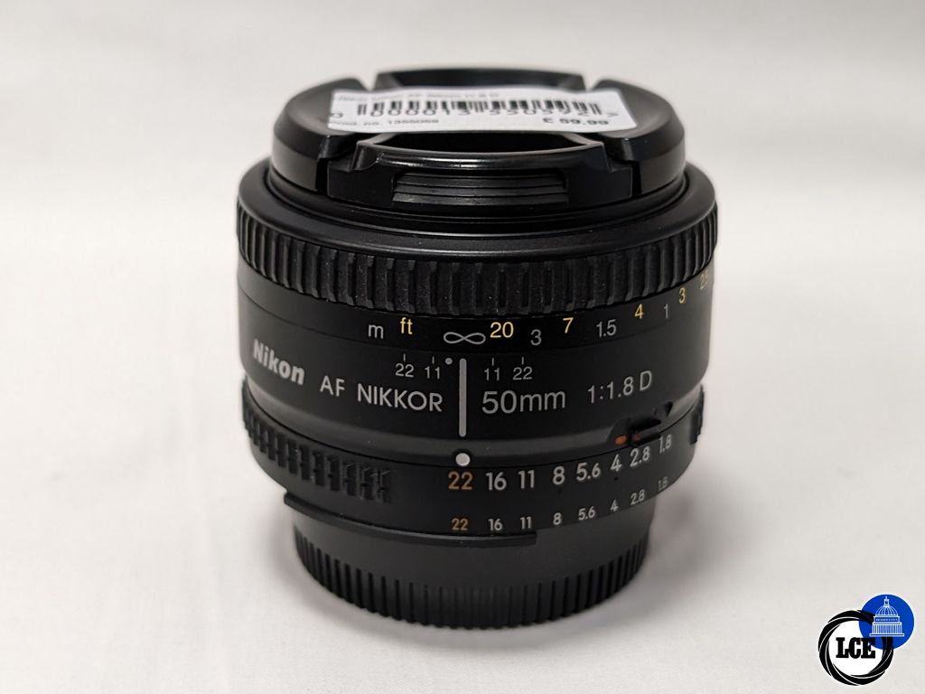 Nikon AF 50mm f1.8 D Lens