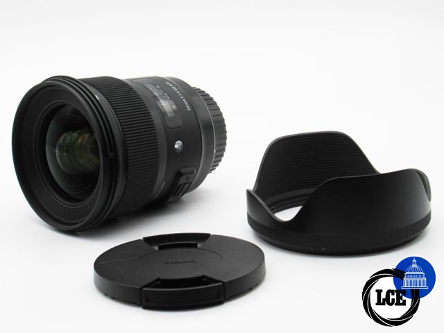 Sigma 24mm F1.4 DG HSM Art Canon-AF fit (Inc Box, Case & Hood, slight fungal mark in optics)