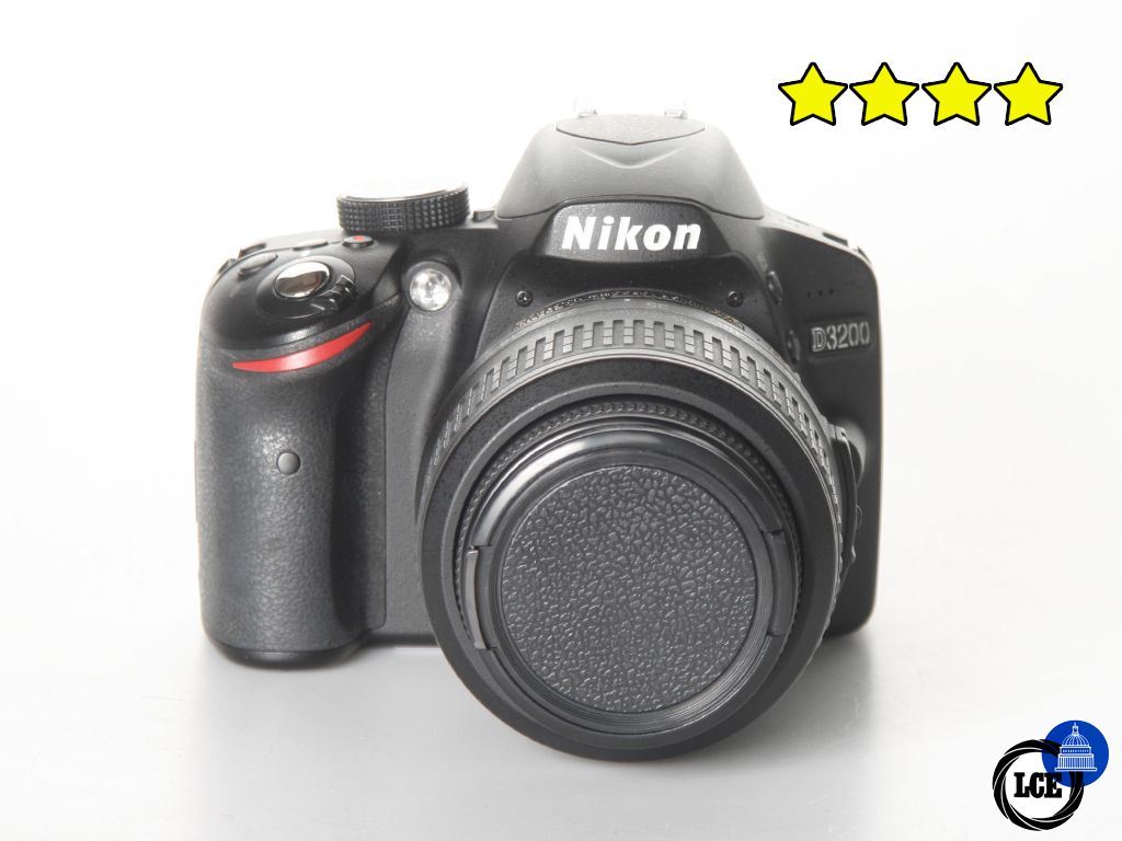 Nikon D3200+18-55mm G VR AF-S (Shutter Count 10,269)