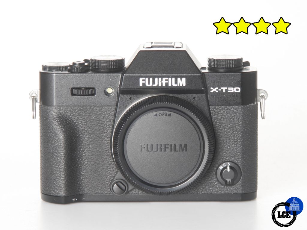 FujiFilm X-T30 Body Black (BOXED) Low Shutter Count 1,145