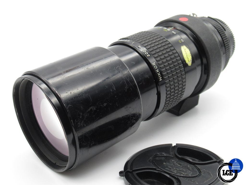 Nikon 300mm f4.5 MF Ai (Designed for 35mm Film Cameras) 