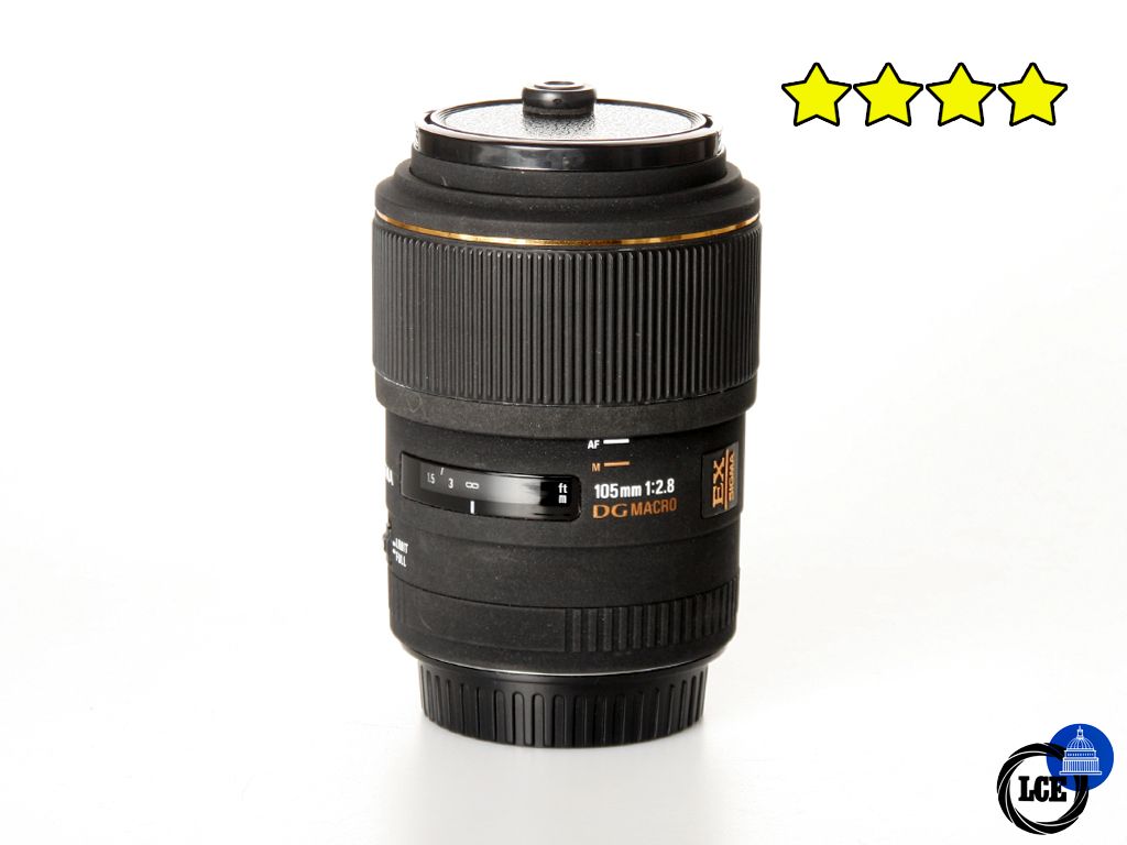 Sigma 105mm f2.8 DG Macro EX - Canon EF Fit (BOXED)