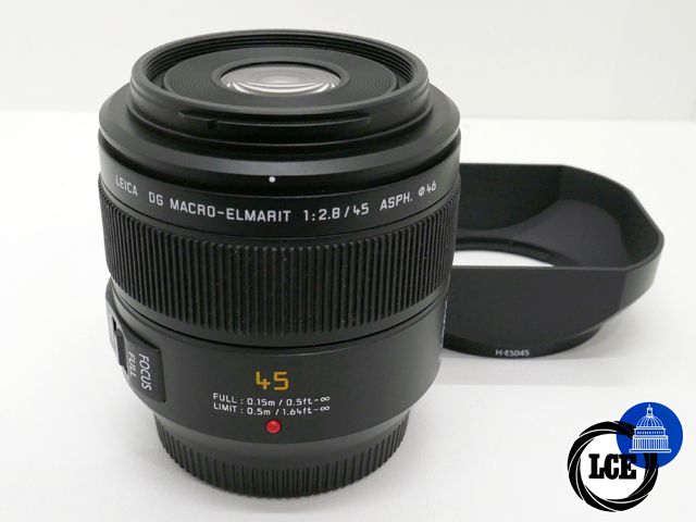 Panasonic 45mm f/2.8 Macro-Elmarit Leica DG ASPH O.I.S 