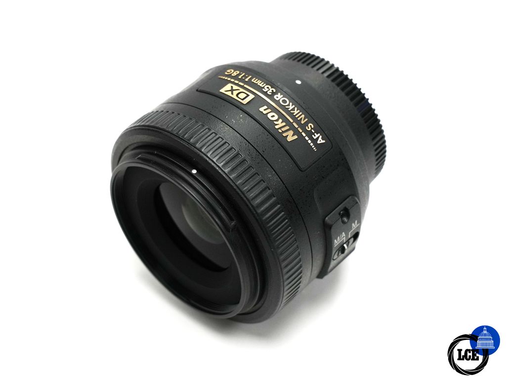 Nikon 35mm f1.8G  AF-S DX. Manual Focus ONLY