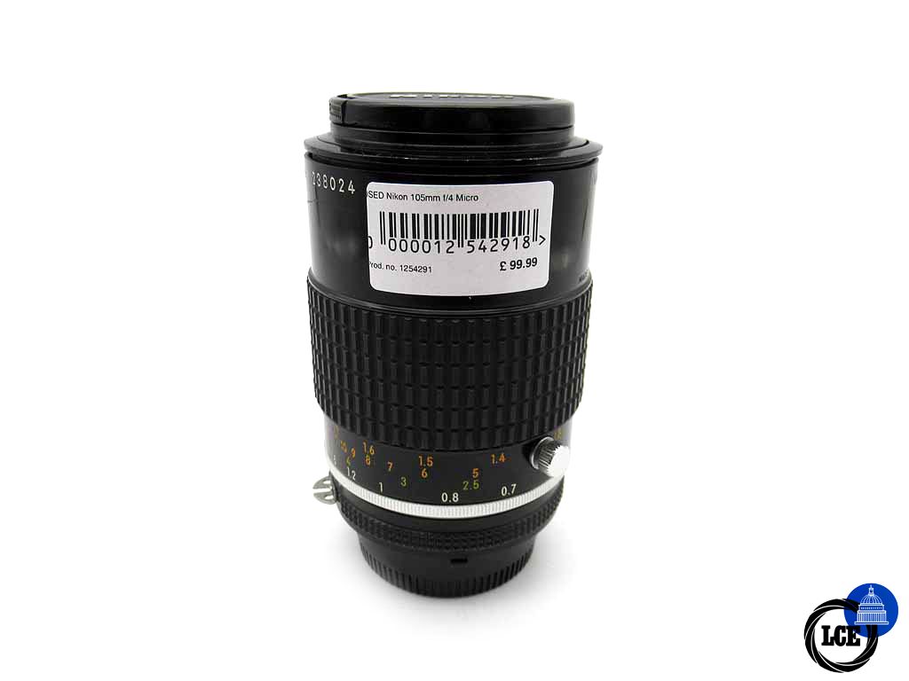 Nikon 105mm f/4 MF Ai Micro-Nikkor Macro Lens