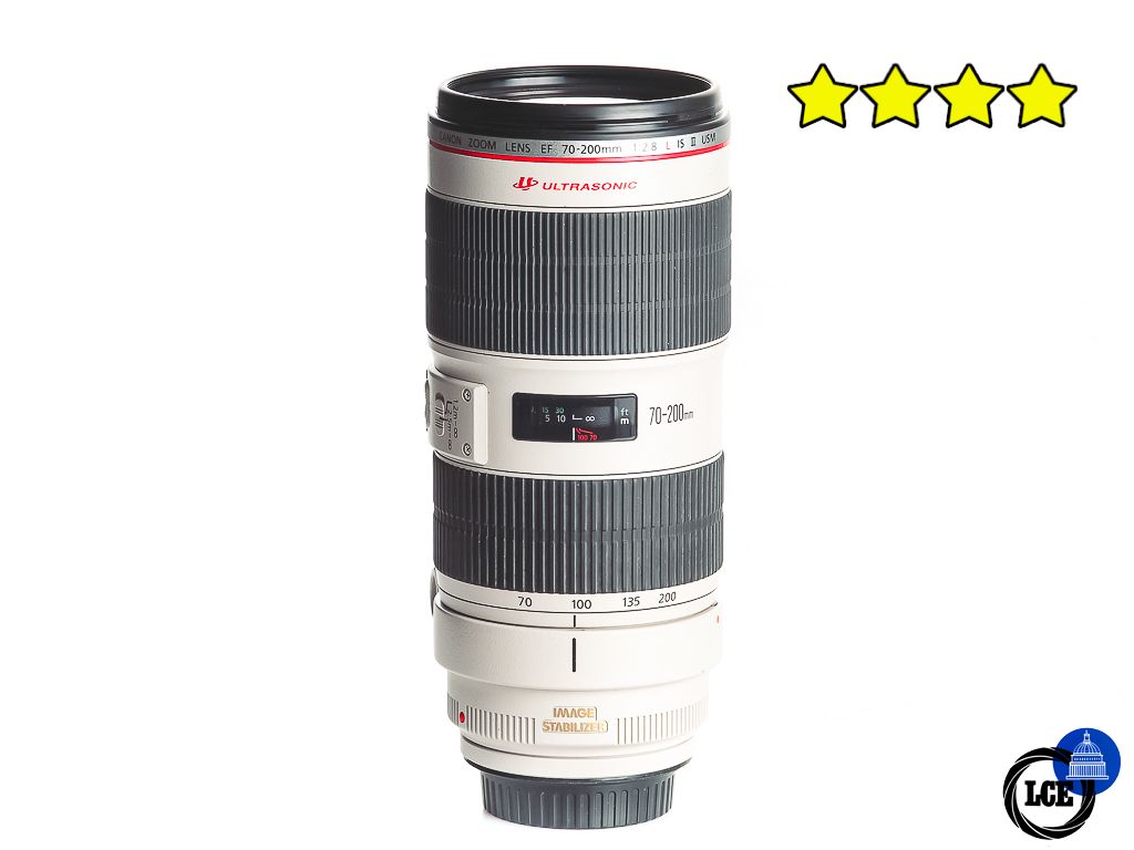 Canon 70-200mm f2.8 L II USM EF (with Hood and Case)