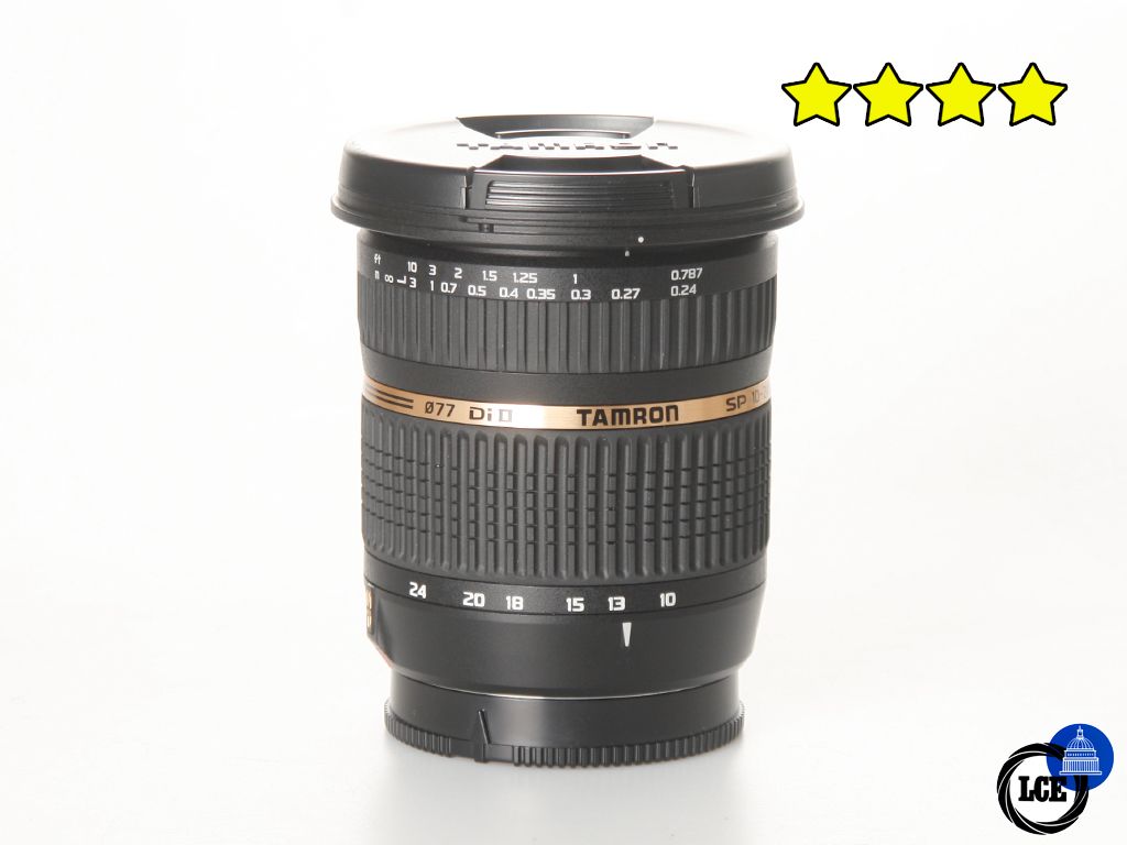Tamron 10-24mm f3.5-4.5 SP DiII (Sony A-Mount) with Hood