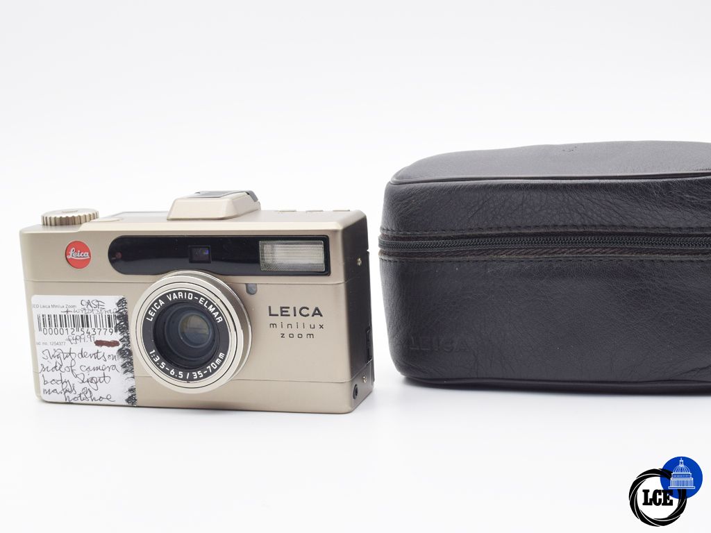 Leica Minilux Zoom 35mm Film Zoom Compact (inc Case)