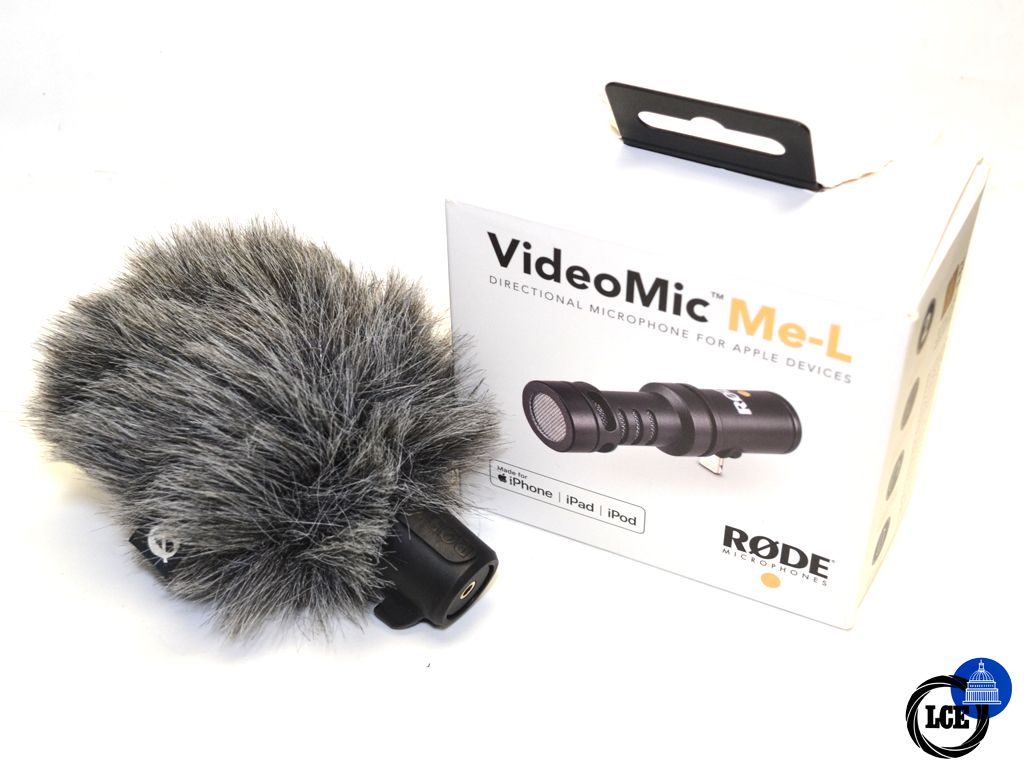 Rode VideoMic ME-L Microphone - for Apple IOS Devices