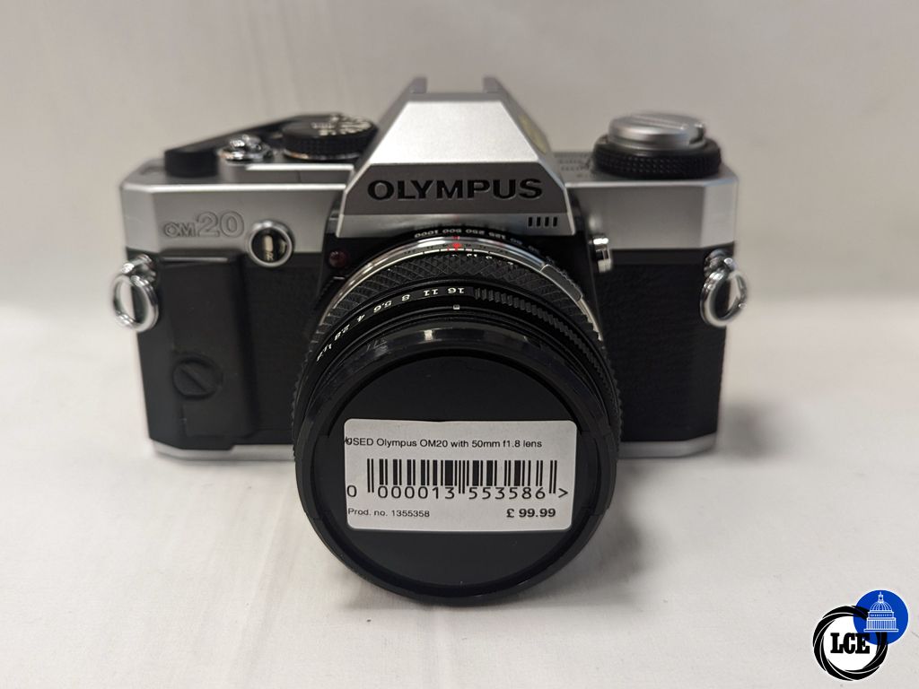 Olympus OM20 with 50mm f1.8 Lens