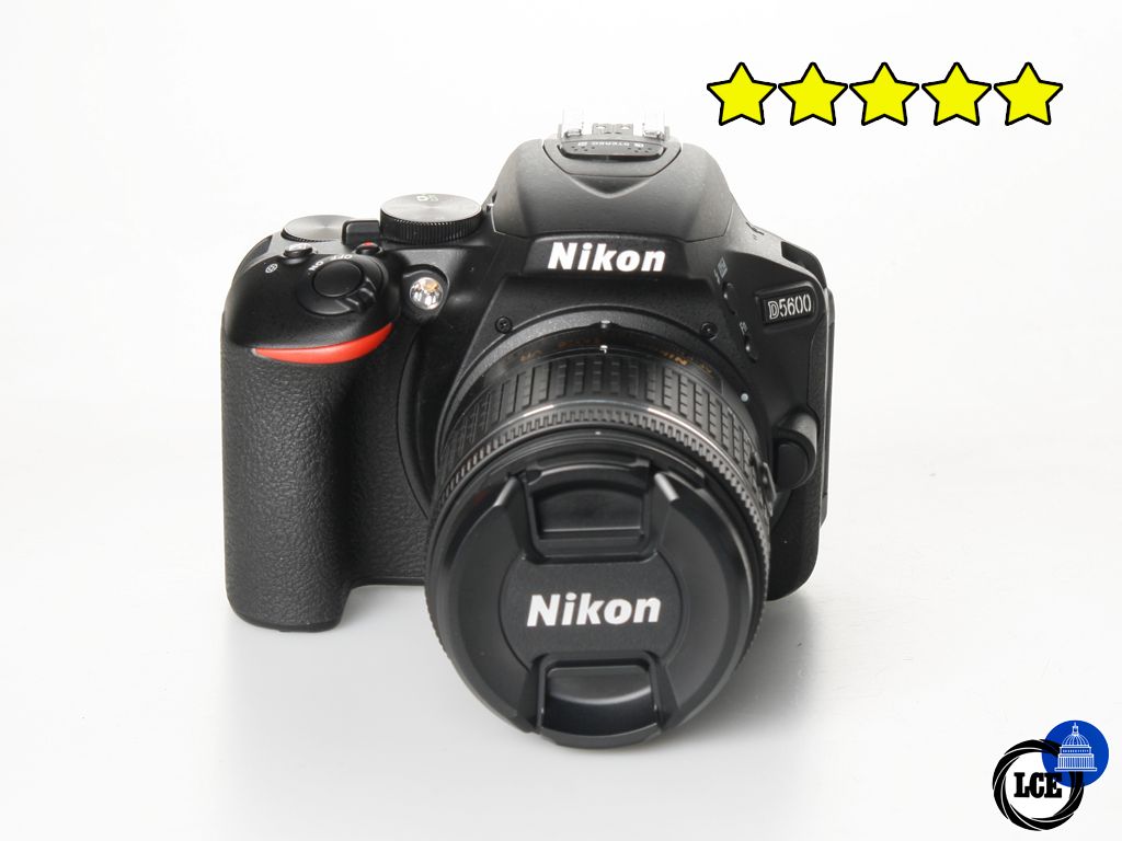 Nikon D5600+18-55mm VR (Very Low Shutter Count 1,447)