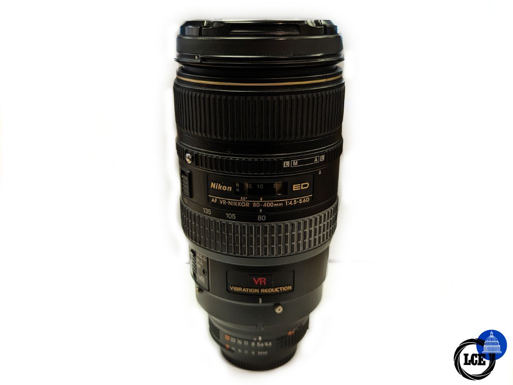 Nikon AF 80-400mm VR ED f4-5.6D Lens