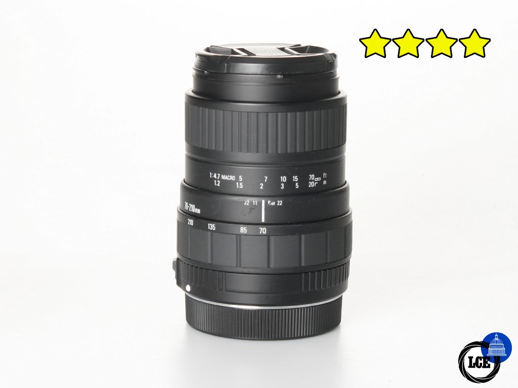 Sigma 70-210mm f4-5.6 UC-II - Canon Fit (with Hood)