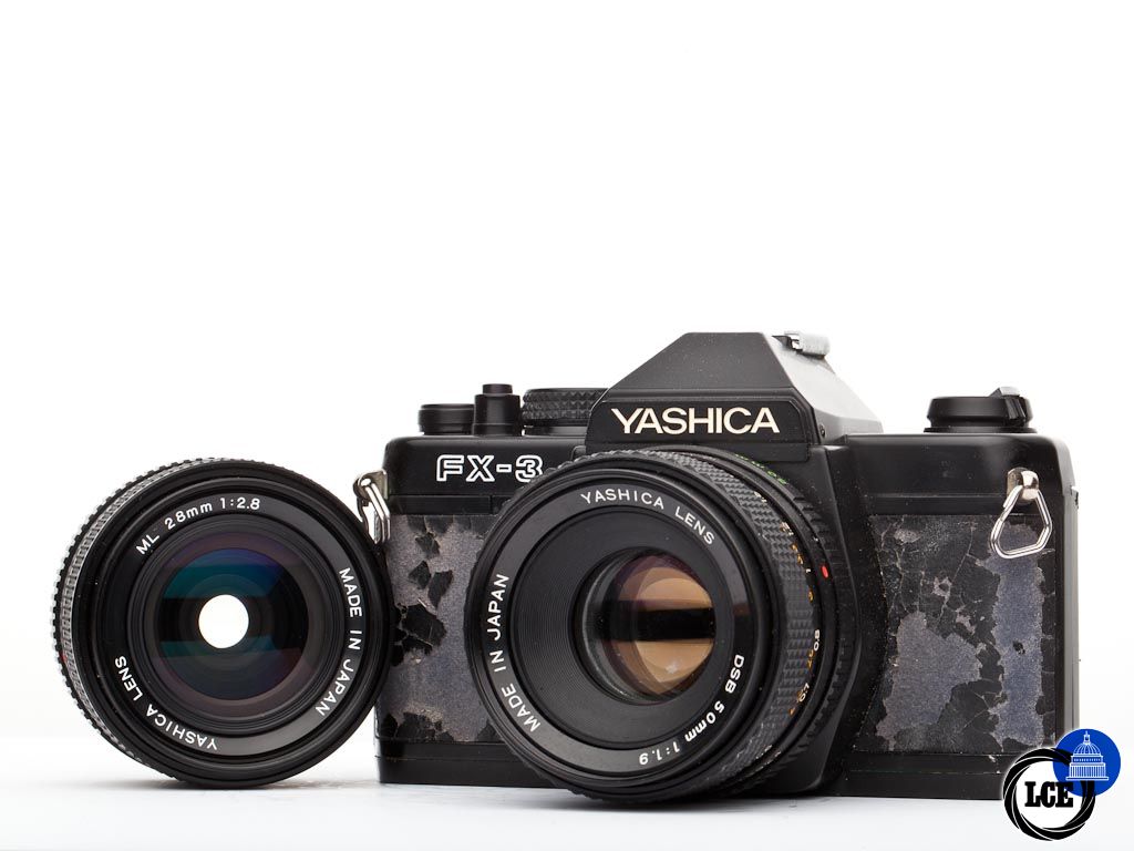 Yashica FX-3 + 50mm f/1.9 + 28mm f/2.8 | 1019595