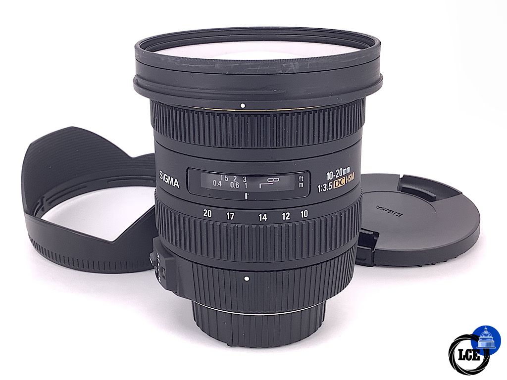 Sigma 10-20mm f3.5 DC HSM in Nikon F fit
