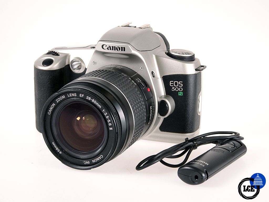 Canon EOS 500N + EF 28-80mm F3.5-5.6 II + RS-60E3 Remote Switch