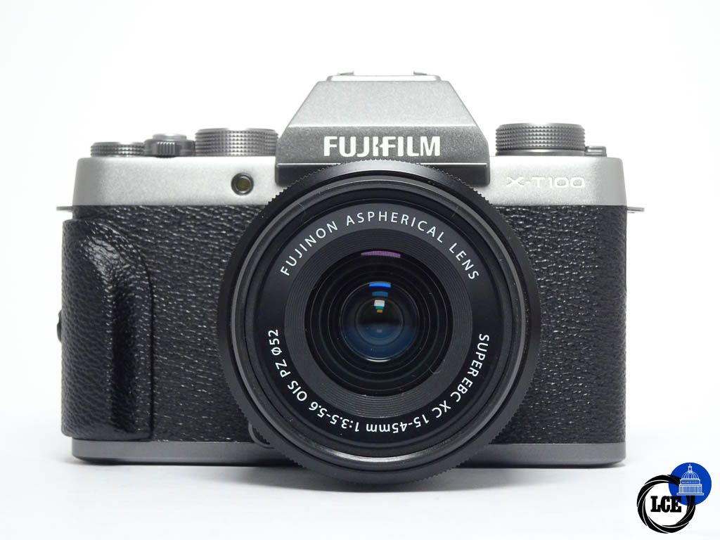 FujiFilm X-T100 + XC 15-45mm Kit with Case