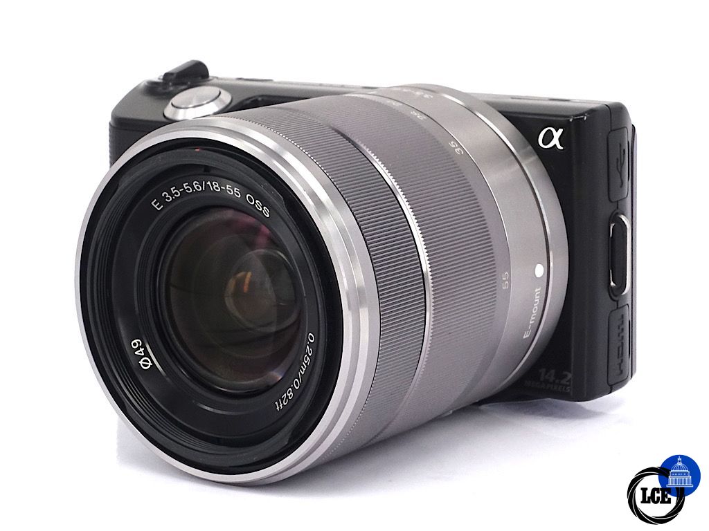 Sony NEX-5 Black + E 18-55mm F3.5-5.6 OSS Silver | 4*