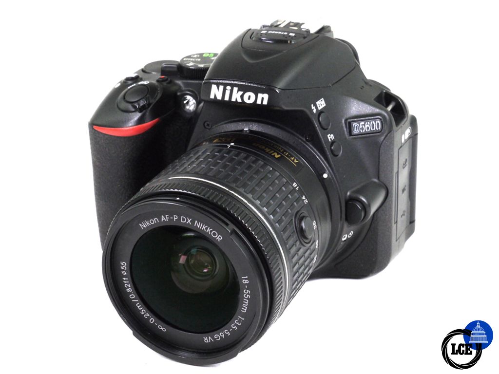 Nikon D5600 + AF-P 18-55mm F3.5-5.6 G VR DX - *5,350 Shutter Actuations*