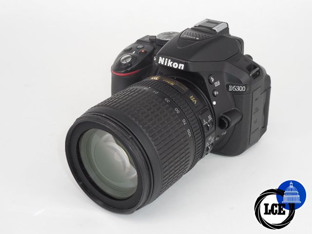 Nikon D5300+18-105mm VR ***only 3k shots***