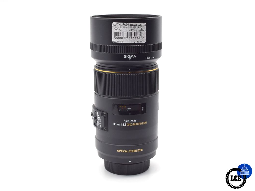 Sigma EX 105mm f/2.8 DG OS HSM Macro (Nikon)