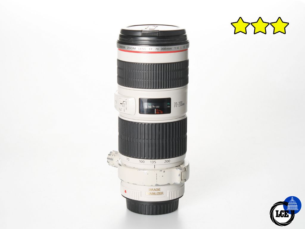 Canon 70-200mm f4 L IS USM EF (with Hood)
