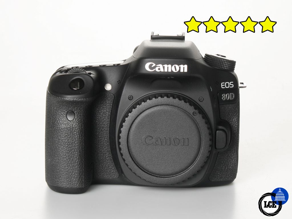 Canon EOS 80D Body (VERY Low Shutter Count 32)